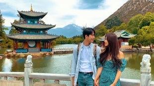 韩国明星来中国旅游,畅游魅力都市，感受东方风情